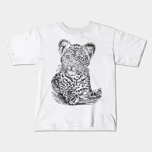 Leopard 001 Kids T-Shirt